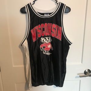 Retro Wisconsin badger basketball jersey!!